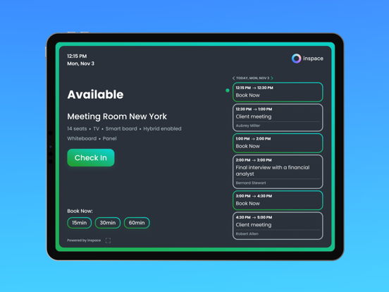 Screenshot #4 pour inspace Displays