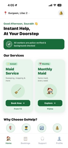 GoHelp - Home Services Screenshot 2 of 5