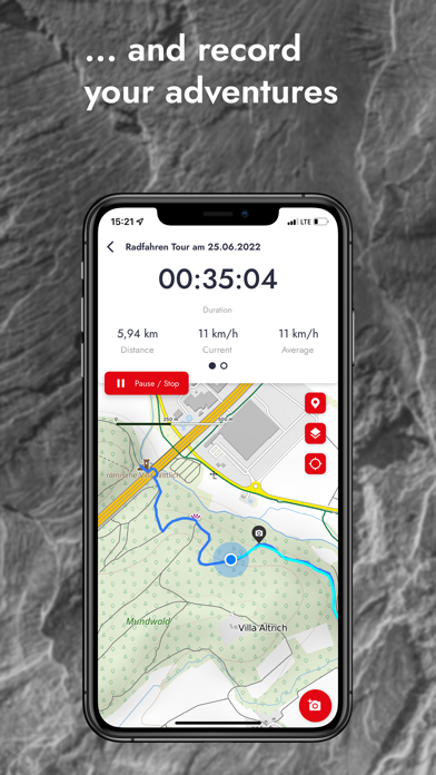Rother: Hiking Tours & Maps Screenshot