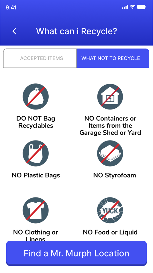 #3. Glenpool Trash & Recycling (iOS) By: American Waste Control