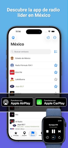 Radio México: ¡En Vivo! app screenshot