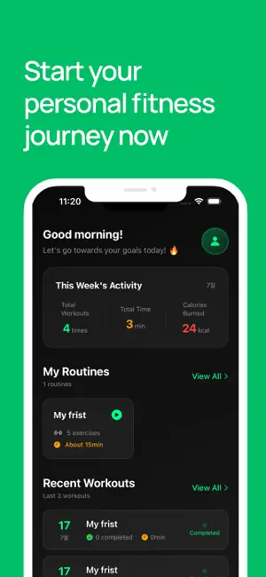 KyomoFit – Daily Fitness screenshot 1