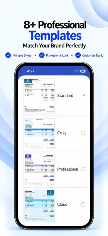 BillNama: Invoice maker, quote screenshot 8 of 10