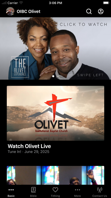 Screenshot #1 pour Olivet Institutional Baptist
