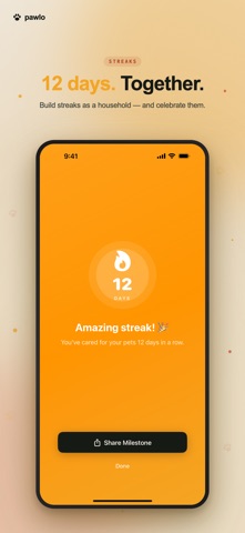 Pawlo: Shared Pet Care iPhone screenshot
