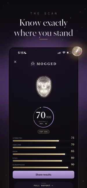 Mogged: Glow Up for Men screenshot 1