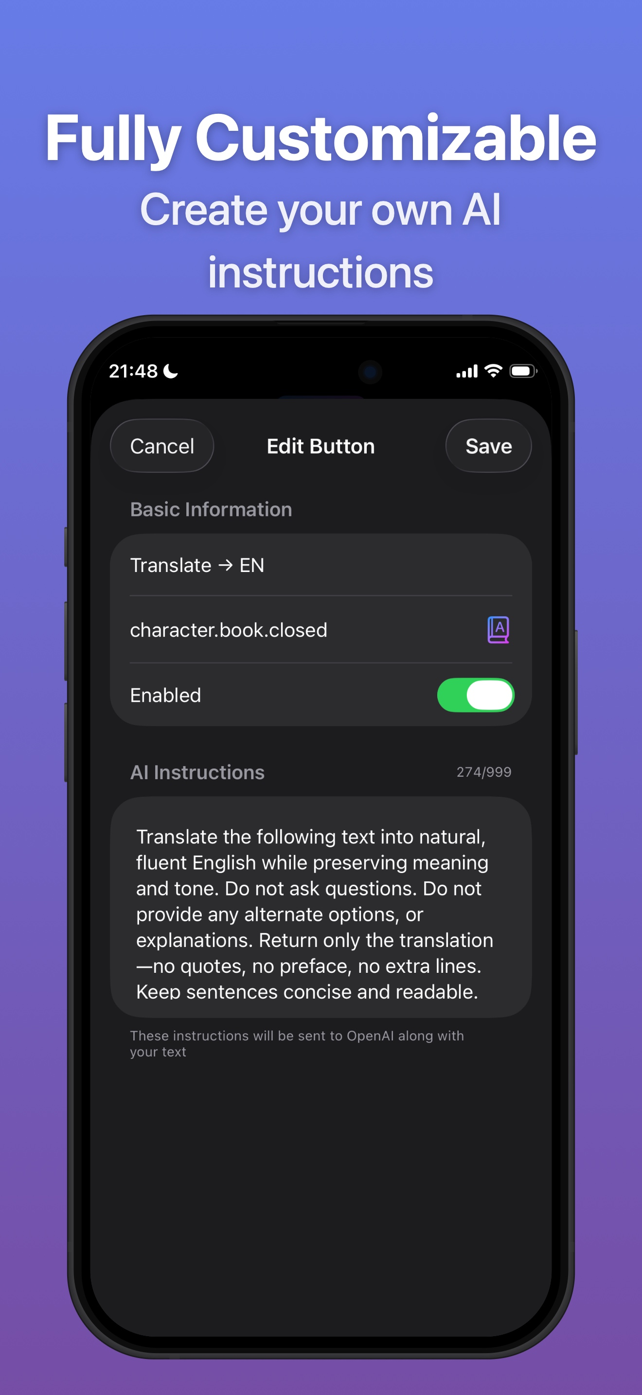 AI Keyboard & Watch - Promptly screenshot 5