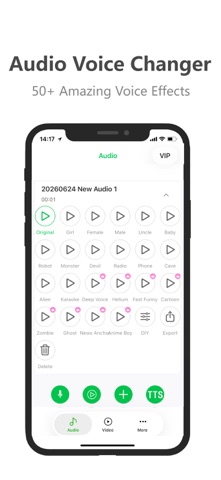 Voice Changer:Music editor app Screenshot 1 of 3