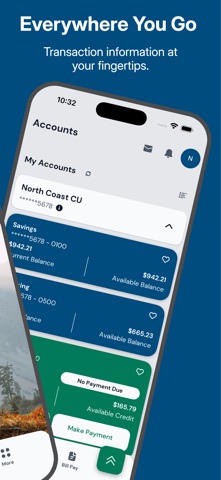 North Coast CU iPhone screenshot