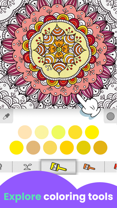 SKIDOS Coloring Games for Kids Screenshot