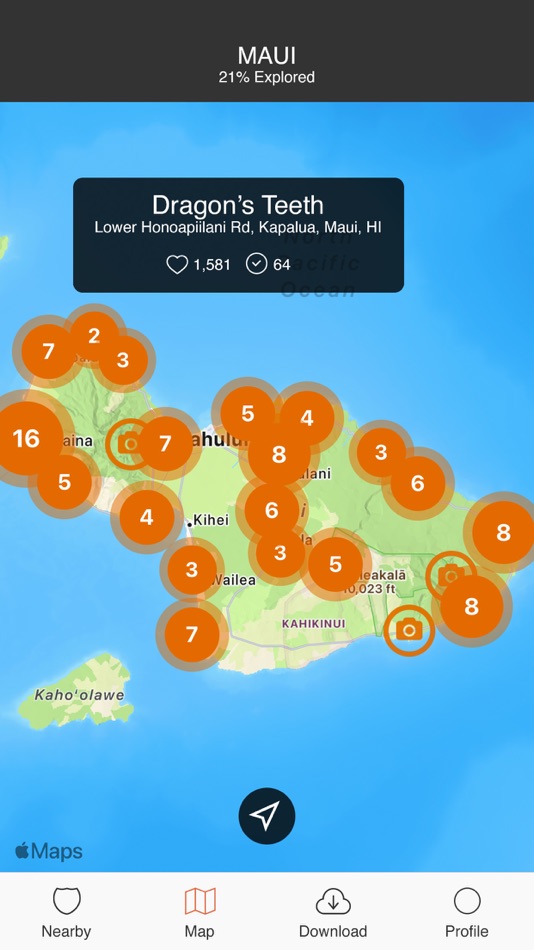 #5. Maui Offline Island Guide (iOS) 由: I Heart Travel Inc.