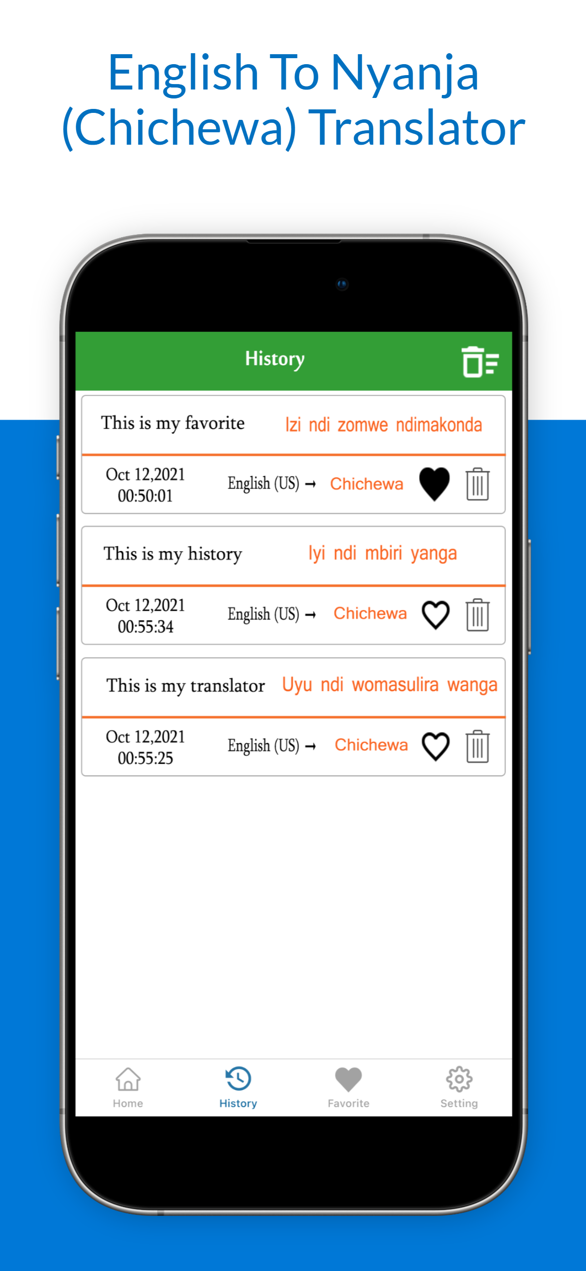 English To Chichewa Translate screenshot 4