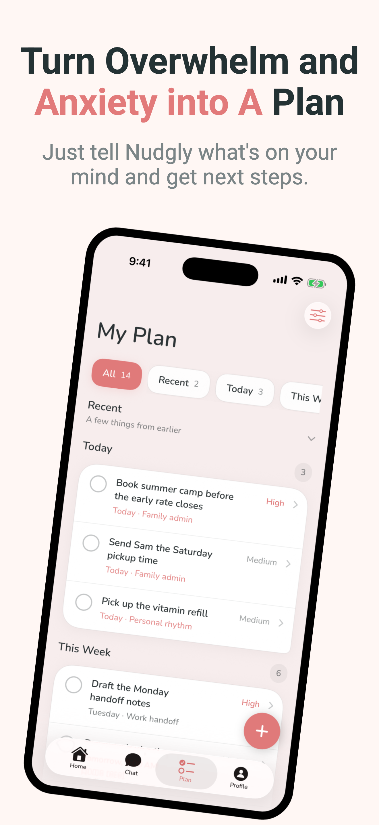 ADHD AI Planner: Nudgly screenshot 6