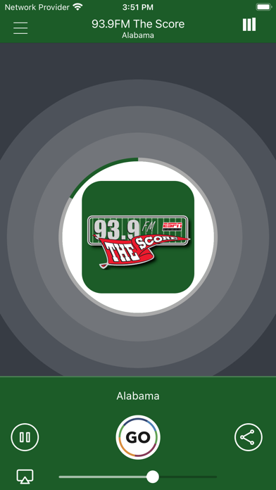 93.9 FM "The Score" Screenshot