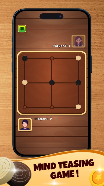 Mills Three Men's Morris Game screenshot-5