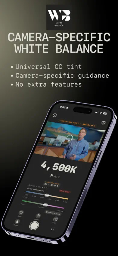 CINE WHITE BALANCE screenshot 1
