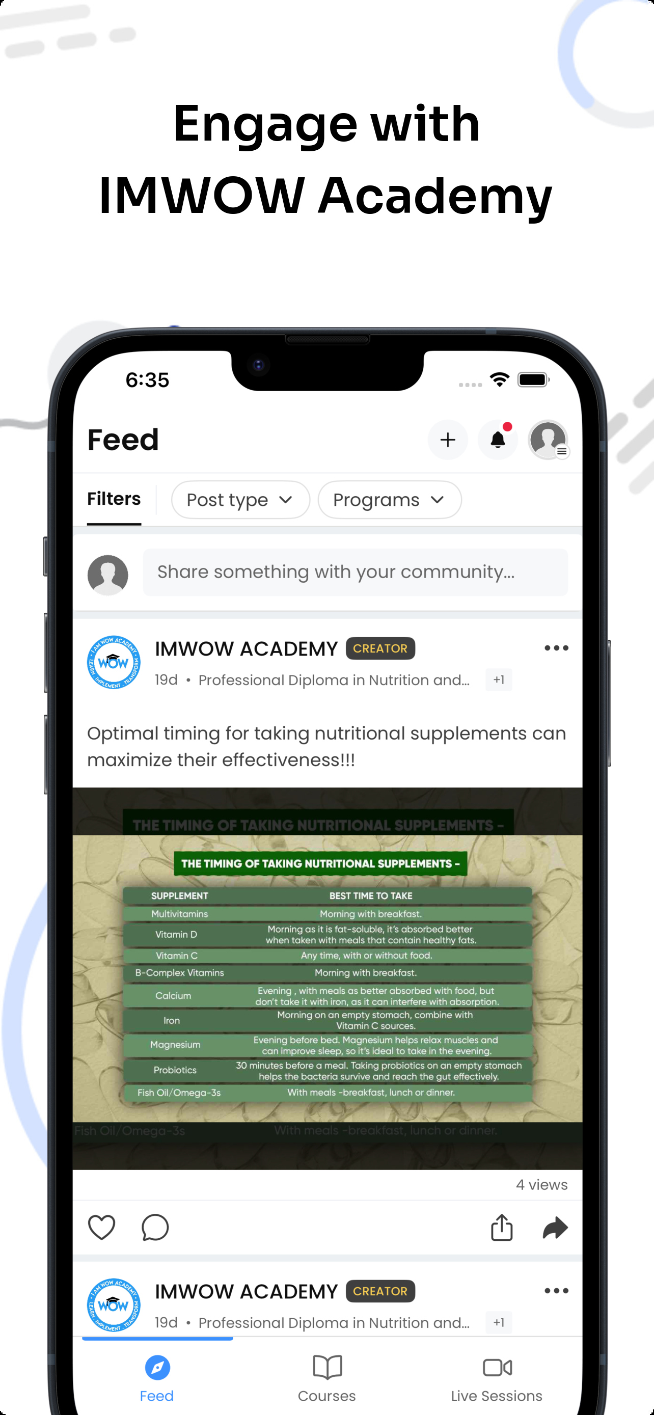 IMWOW ACADEMY screenshot 2