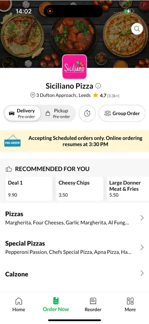 Siciliano Pizza screenshot 2