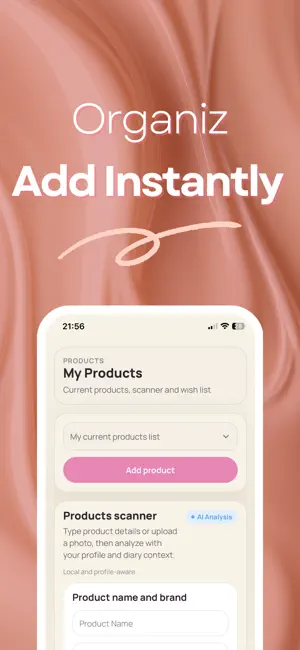 DahliaCare: Smart Skin Tracker screenshot 1