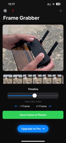 Video Frame Pro: Export Photos iPhone screenshot