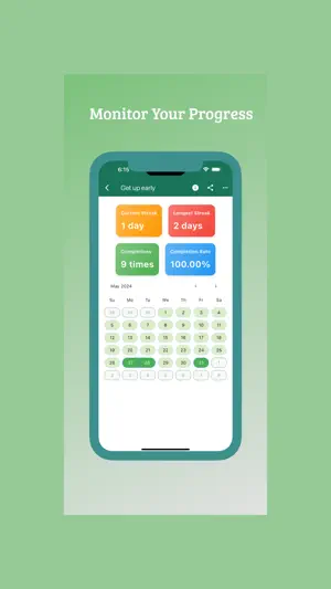 Habit Tracker, Streaks: uHabit screenshot 2