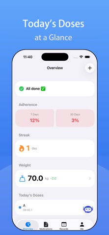 Medication Reminder - DoseMate Screenshot 1 of 4