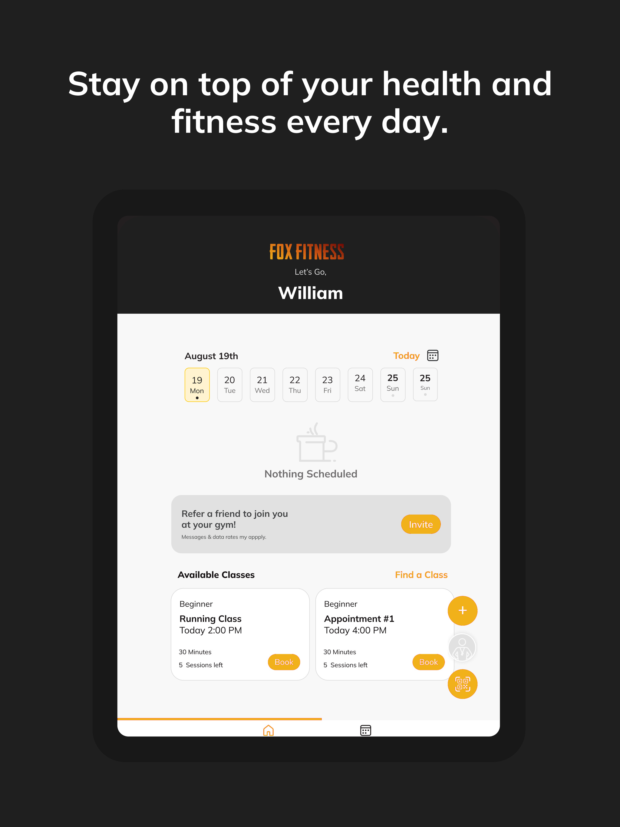 Fox Fitness FWTX screenshot 6