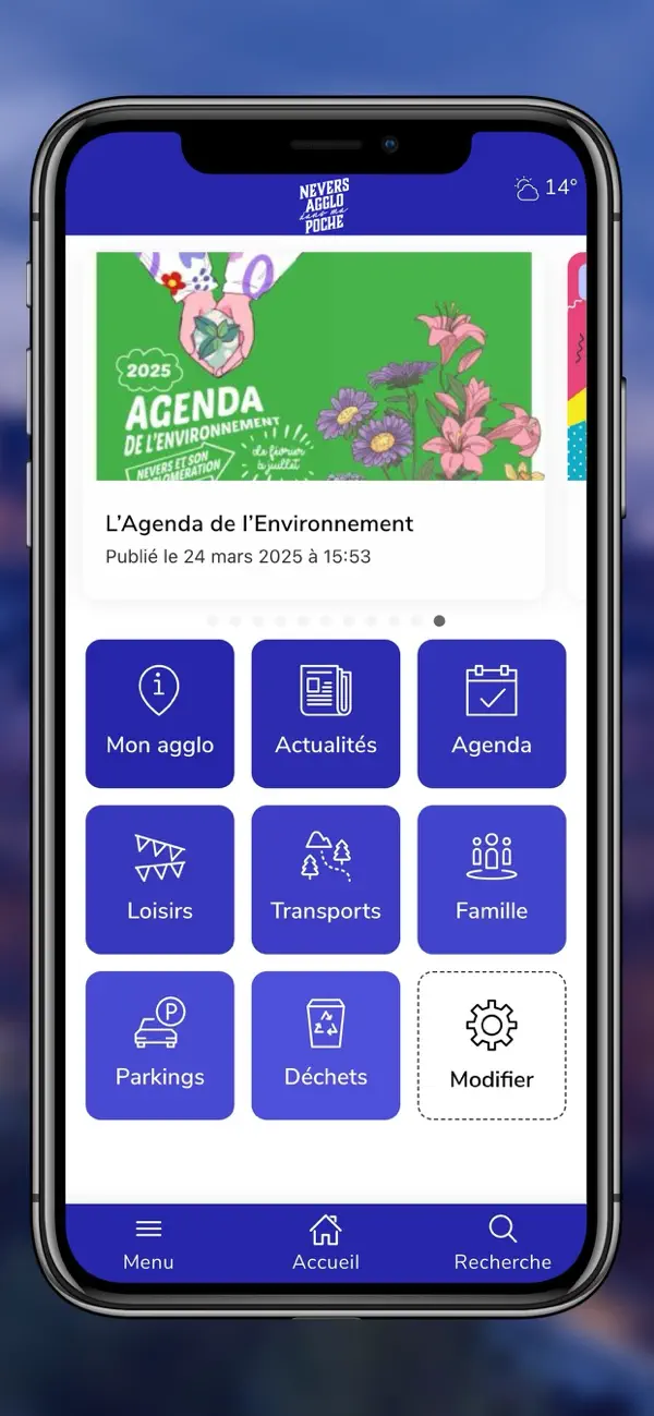 Screenshot #1 pour Nevers Agglo dans ma poche