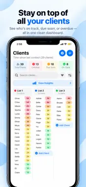 Client Contact - Time Since screenshot 1