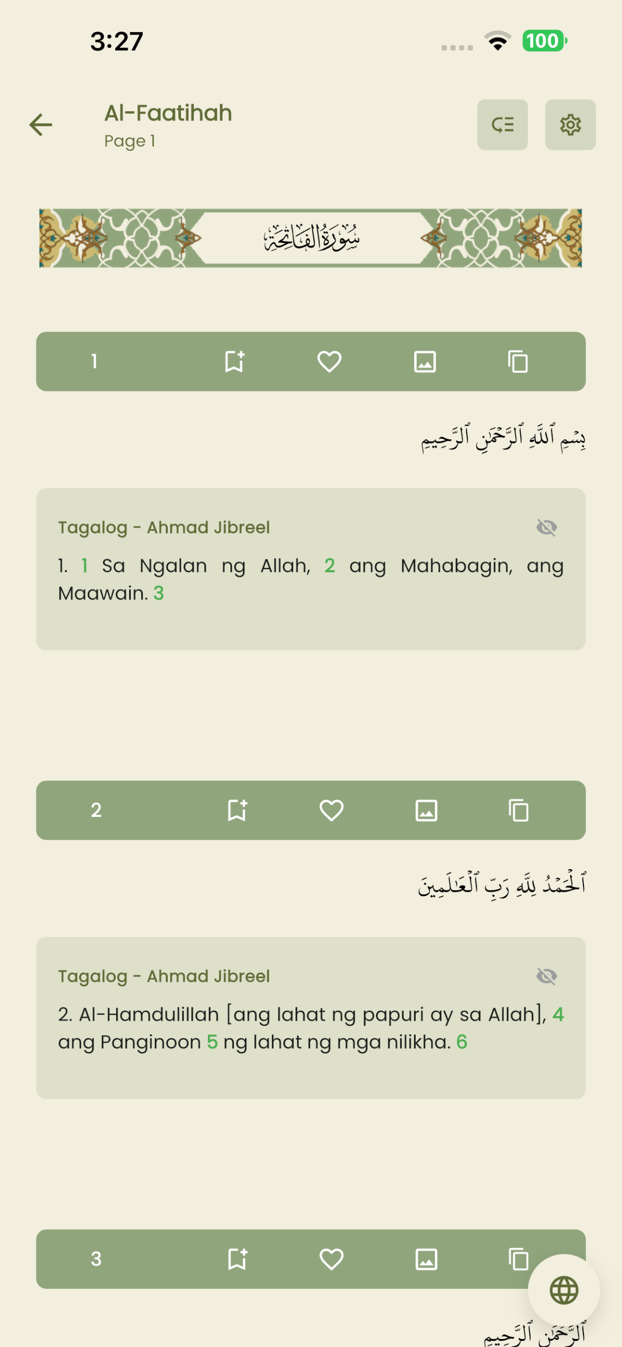 Quran Tagalog-English