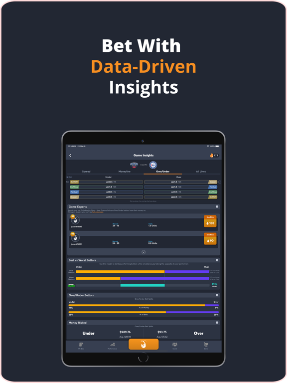 Screenshot #5 pour Juice Reel: Bet Tracker & Tips