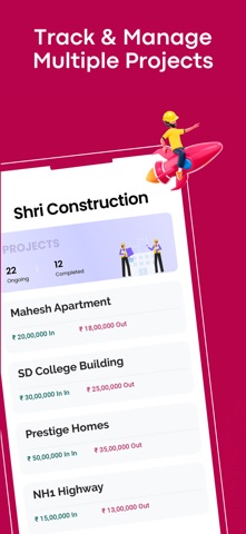 Onsite Construction App iPhone screenshot