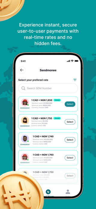 Sendmonee Screenshot 2 of 4