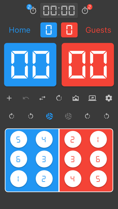 Volley scoreboard Screenshot