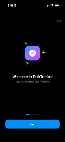 AI Task tracker Screenshot 1 of 5