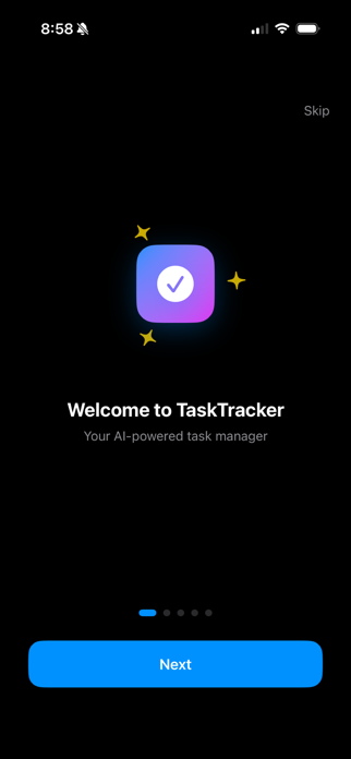 AI Task tracker Screenshot 1 of 5