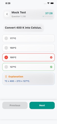 JEE Physics Practice Screenshot 6 of 7