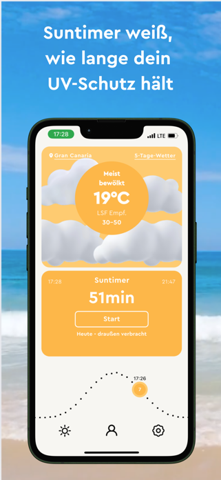 Suntimer: Avoid Sunburn Screenshot 1 of 5