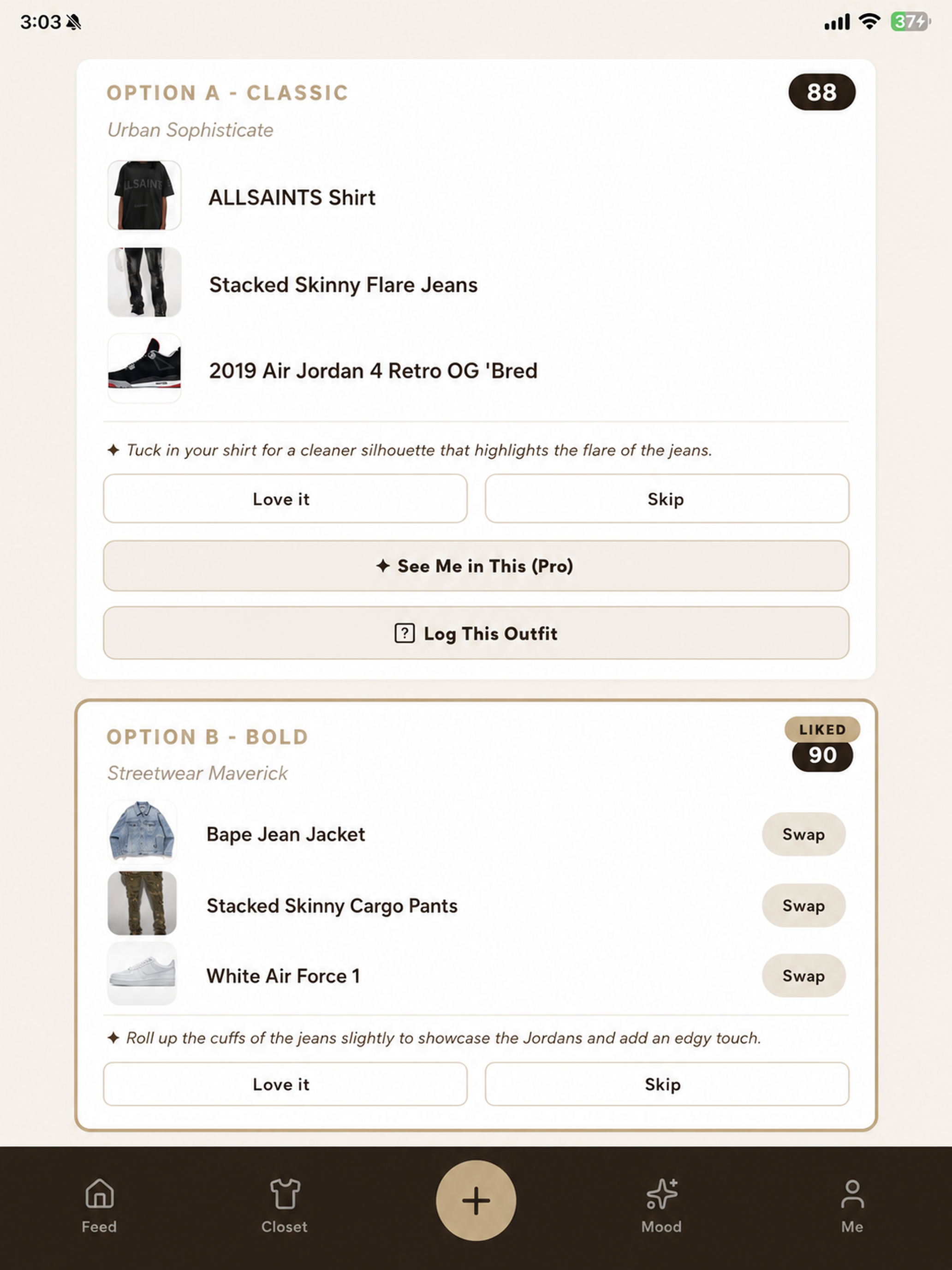 WEARDRIP - AI Stylist