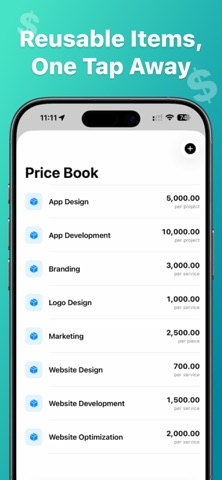 Invoice Maker: Quotes,Receipts screenshot