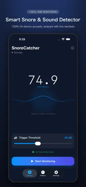 Snore Detector screenshot 1