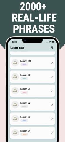 Fast - Learn Iraqi Language iPhone screenshot