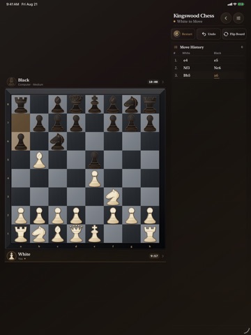 Kingswood Chess iPad screenshot