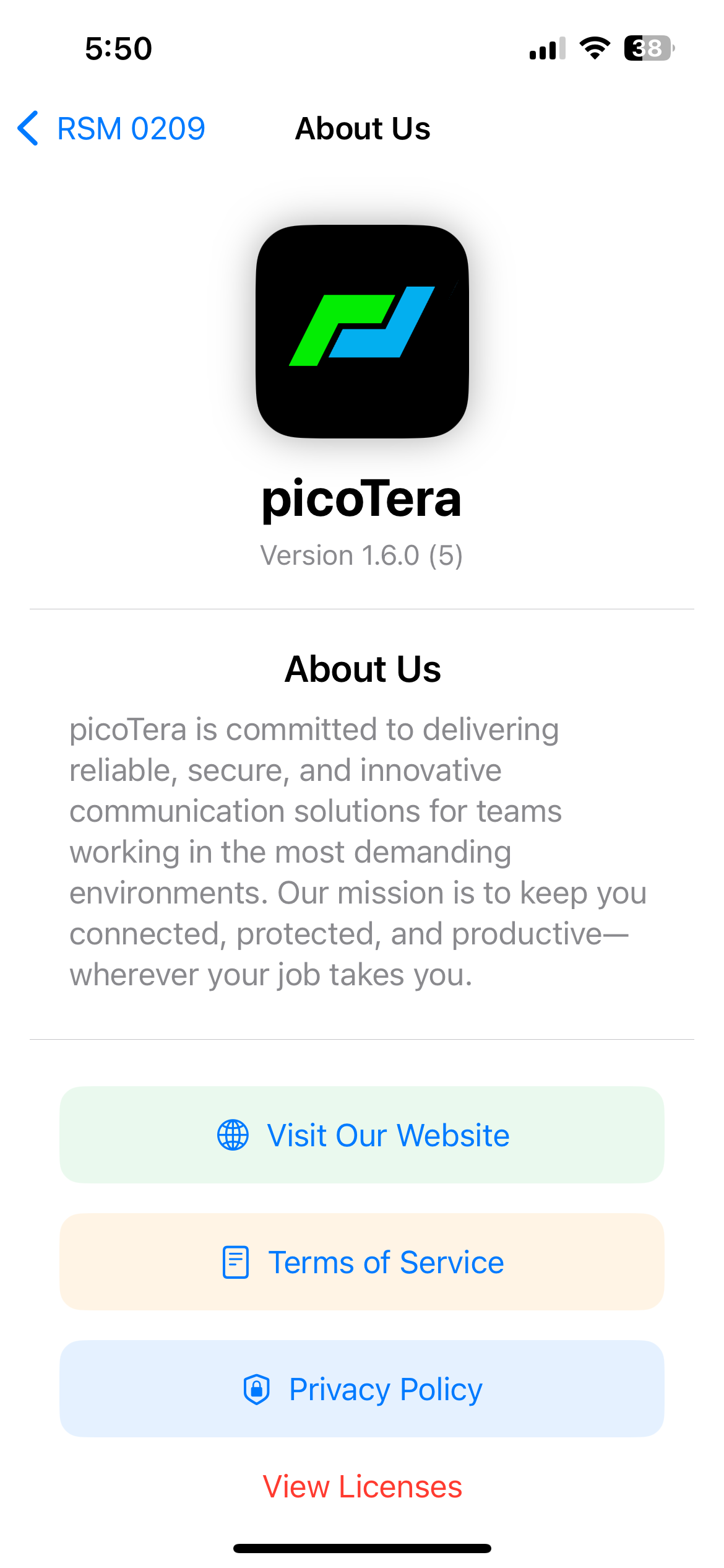 picoTera Companion screenshot 3