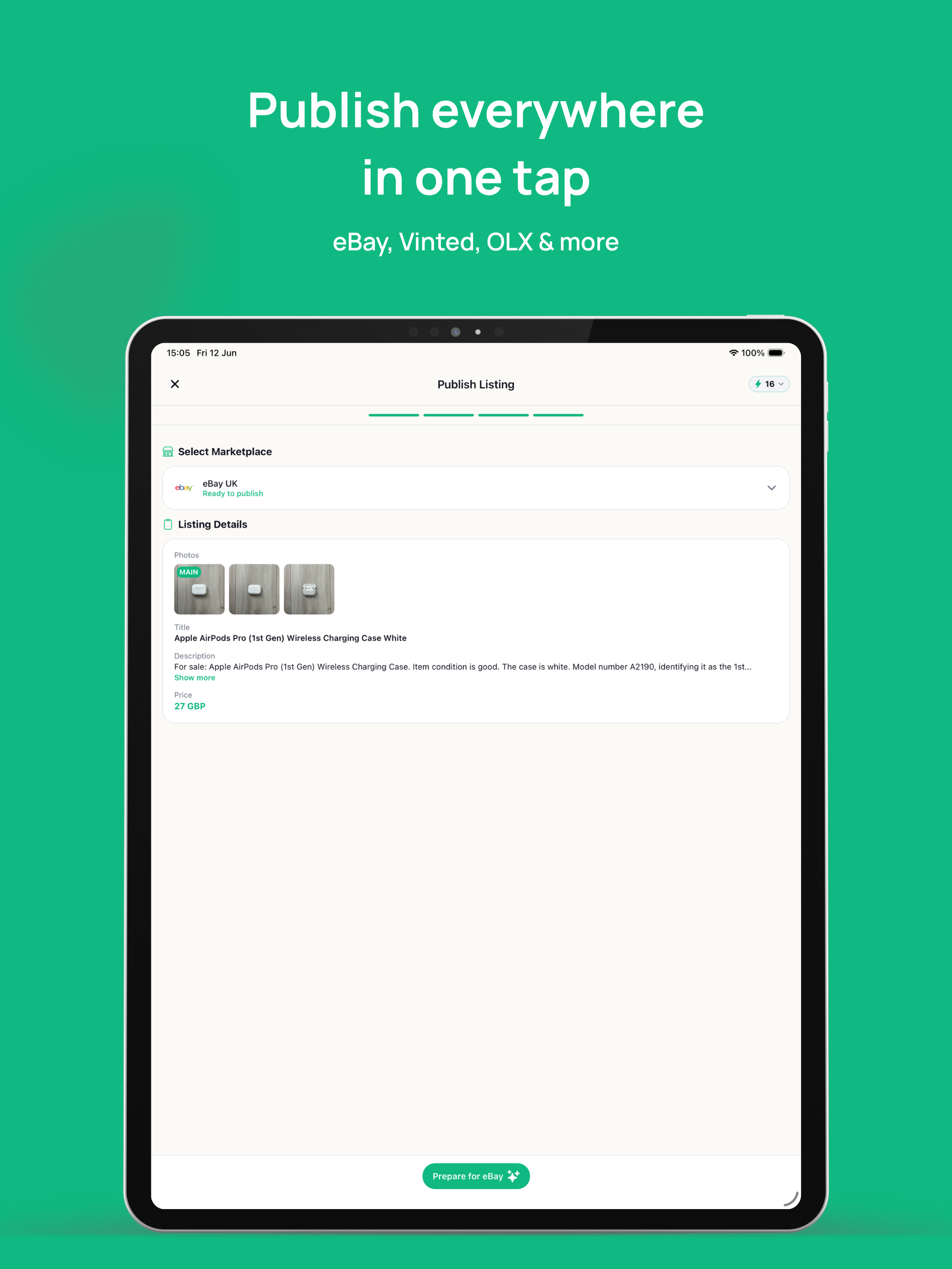 Rapid Sell AI screenshot 13