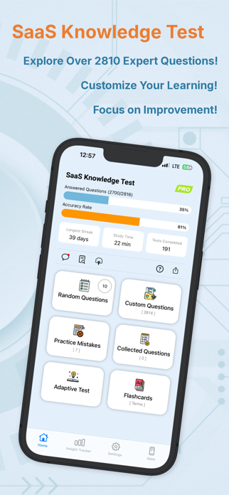 SaaS Knowledge Test Screenshot 1 of 6