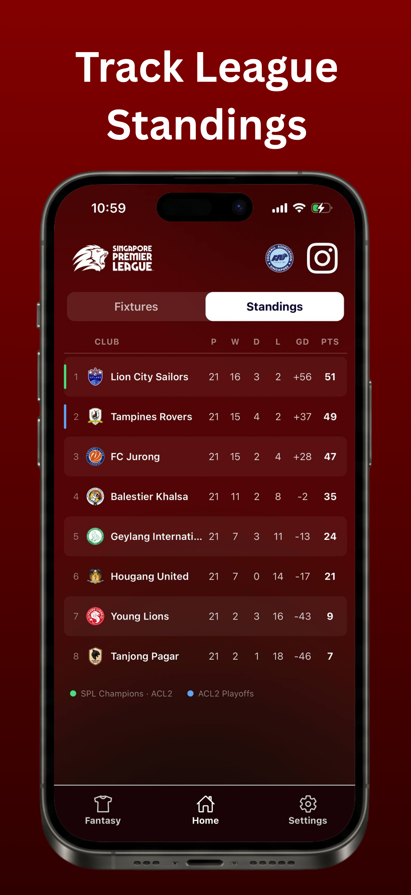 Fantasy SPL - Singapore screenshot 5