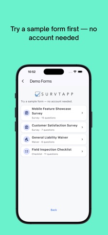 App screenshot