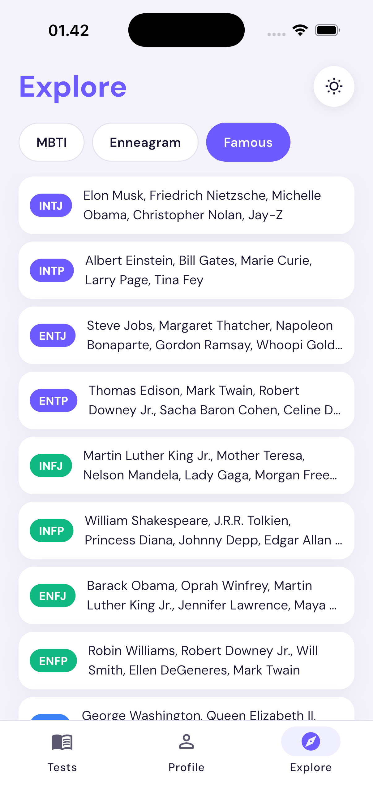 Personality Test: MBTI TypeMe screenshot 7