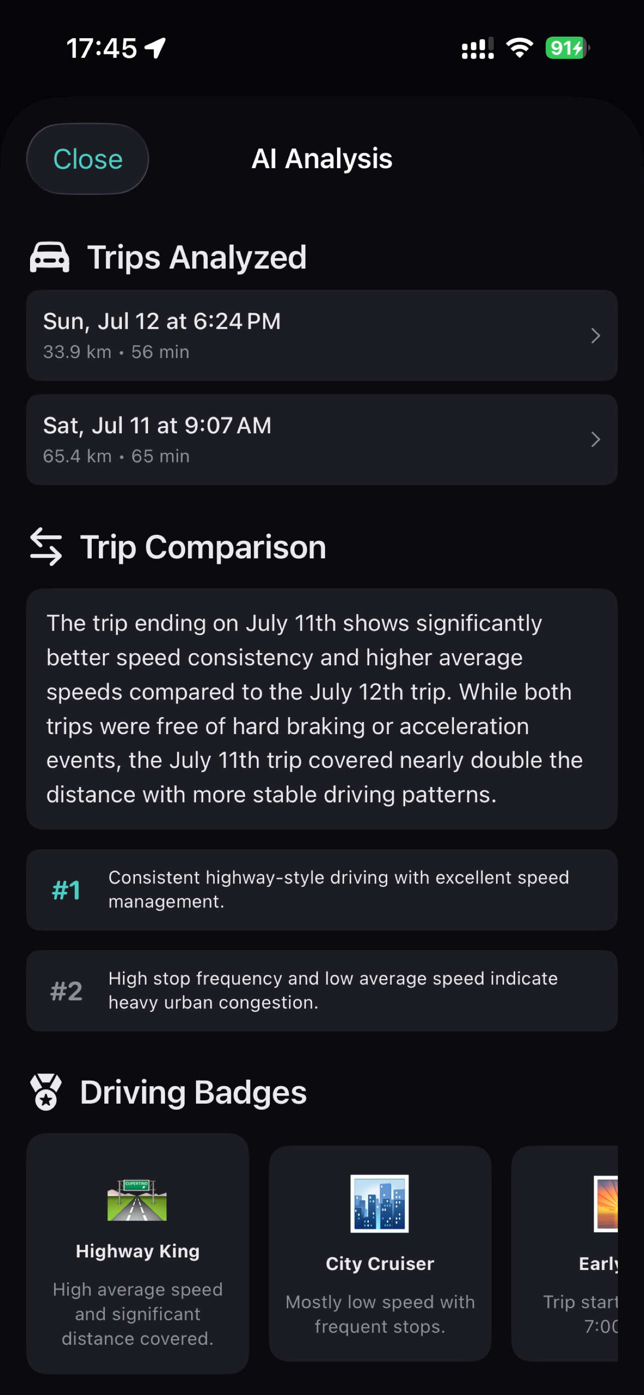 Speedometer: DriveGPSProof screenshot 7